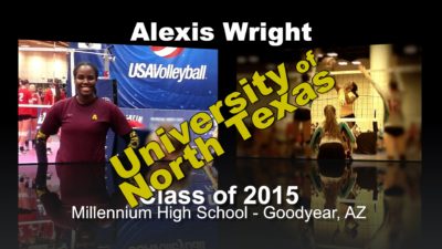 Alexis Wright Volleyball Recruitment Video – Class of 2015